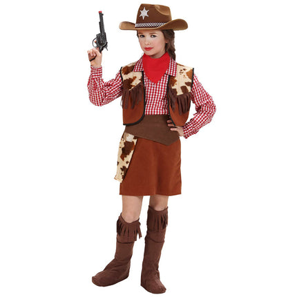 Costume de cowgirl 6 pièces