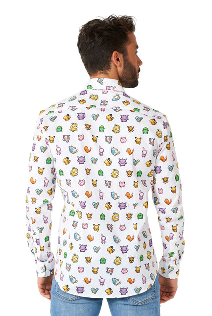 Chemise Pixel Pokémon Hommes OppoSuits