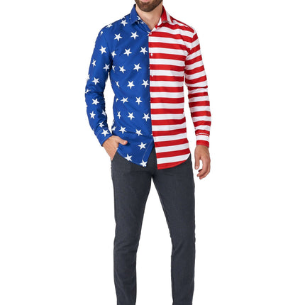 Chemise USA Flag Men Suitmeister