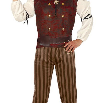 Costume Steampunk Marron