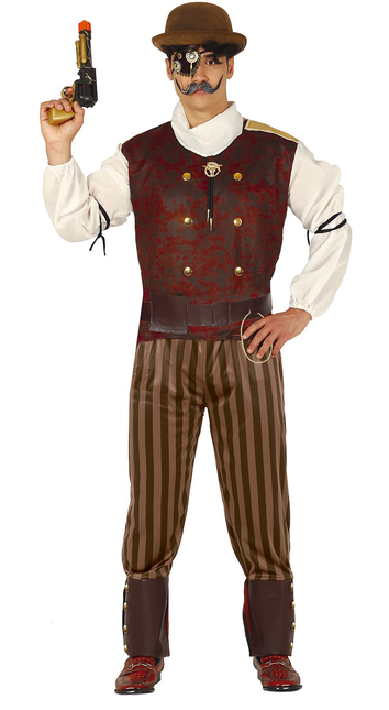 Costume Steampunk Marron