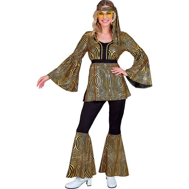 Costume Hippie 60S Or Dames