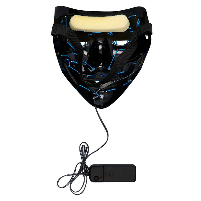 Halloween Masque Led Killer Smile Bleu