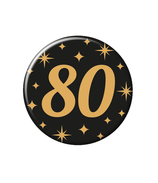 Bouton de 80 ans