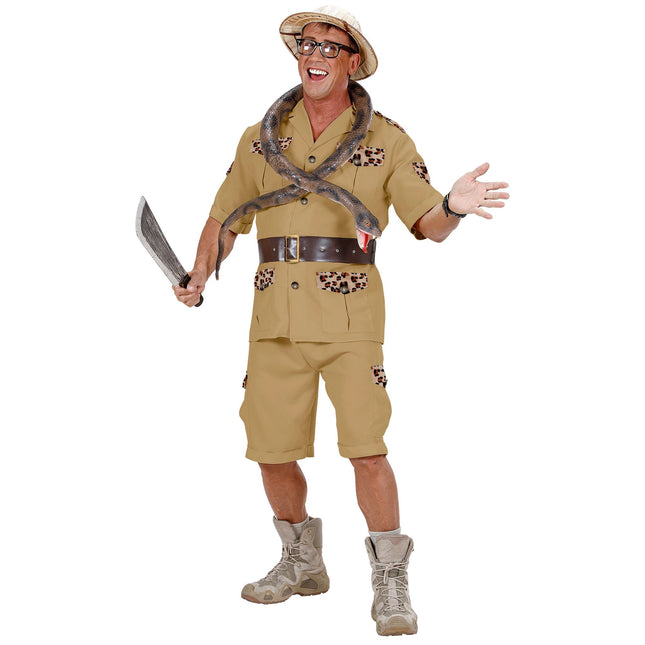 Costume Safari Homme Panthère