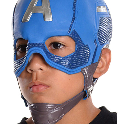 Masque Captain America Latex pour enfant