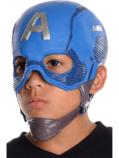 Masque Captain America Latex pour enfant