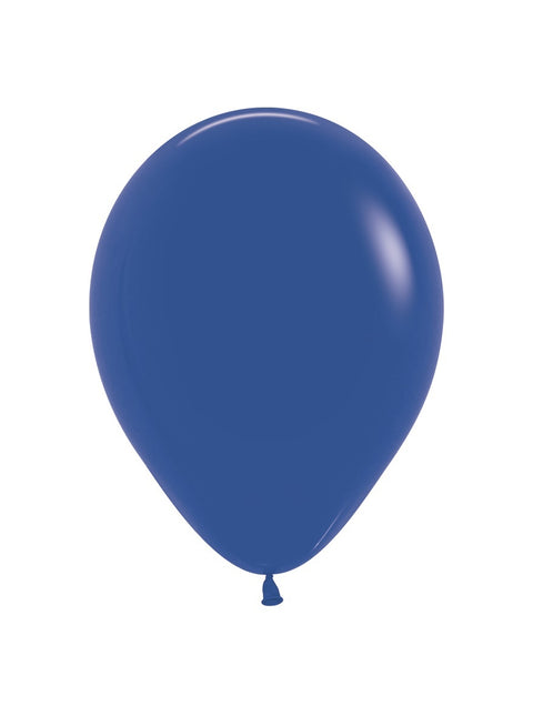 Ballons de baudruche bleu royal 23cm 50pcs