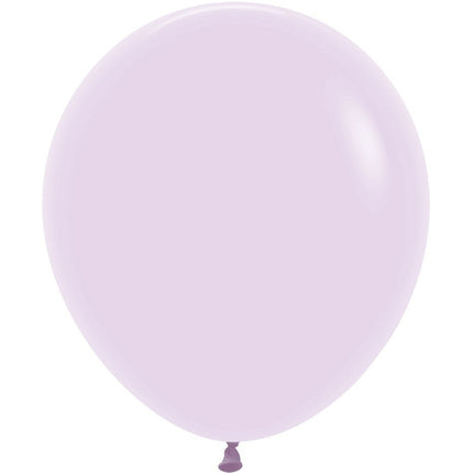 Ballons Pastel Mat Lilas 45cm 25pcs