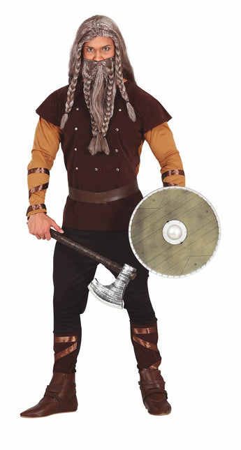 Costume de Viking Homme Marron