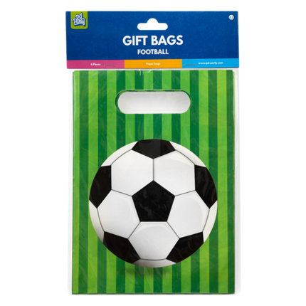 Sacs de partage pour le football Vert 6pcs