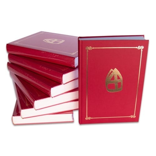 Livre de Sinterklaas avec mitre 350 pages