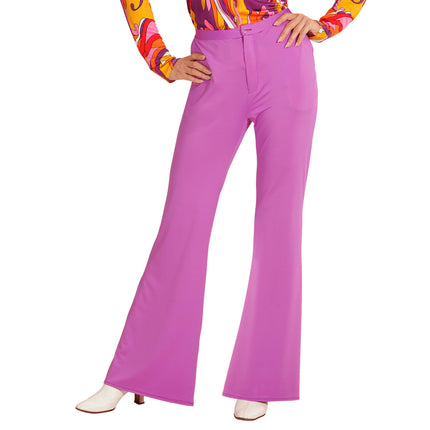 Pantalon Disco 70S Purple Ladies