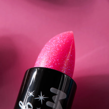 Rouge à lèvres pailleté irisé Moon Glitter rose 4.2g