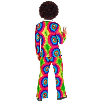 Disco 70S Costume Coloured Men's Groovy