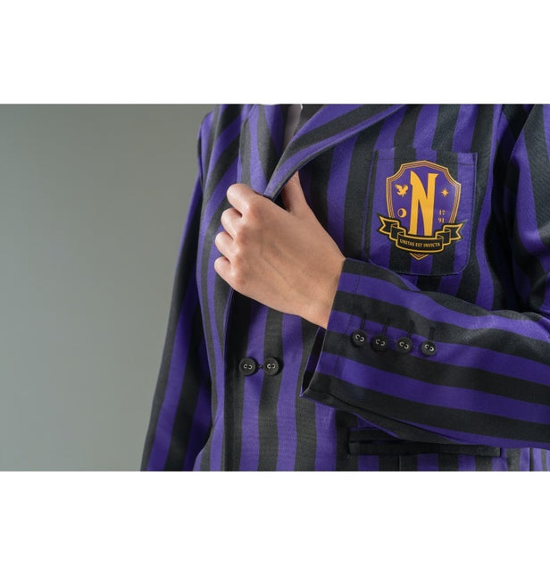 Costume mercredi Uniforme scolaire noir/violet