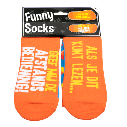 Funny Socks Remote Control 1 paire