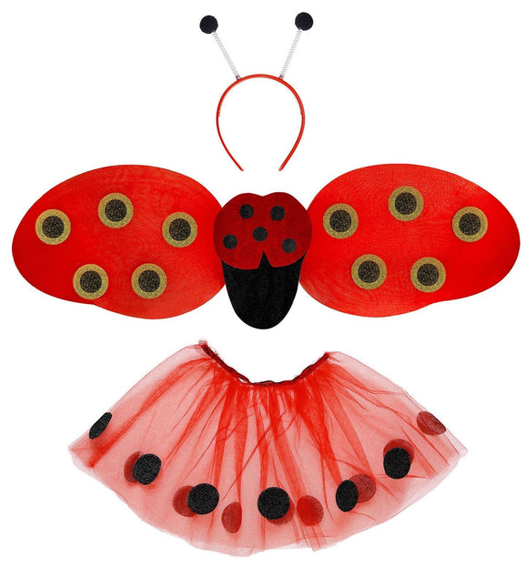 Ensemble de costumes de coccinelle, 3 pièces