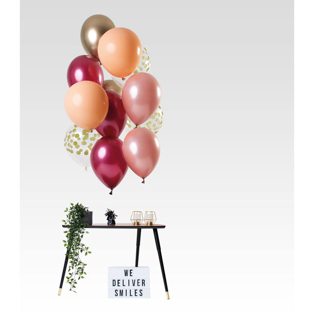 Jeu de ballons roses 30cm 12pcs