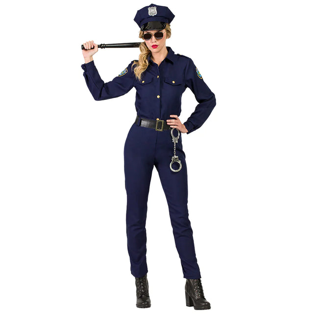 Costume de policier Bleu Dames