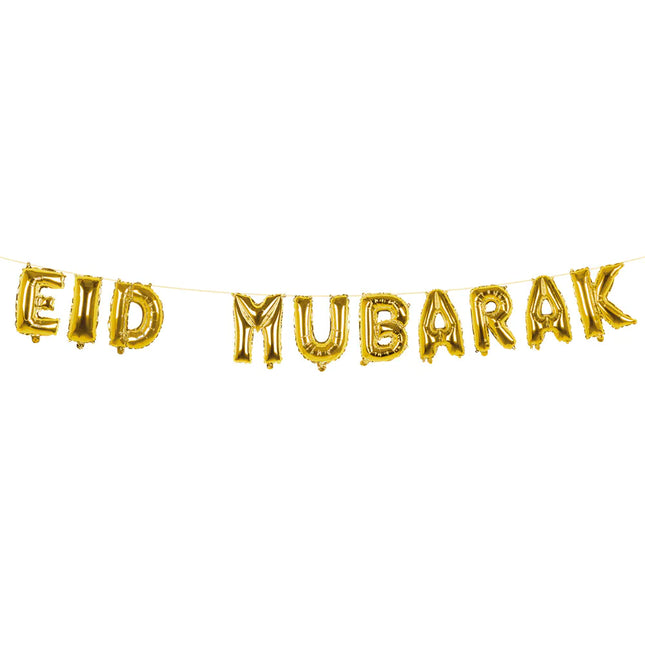 Guirlande de lettres du Ramadan Eid Mubarak 5m