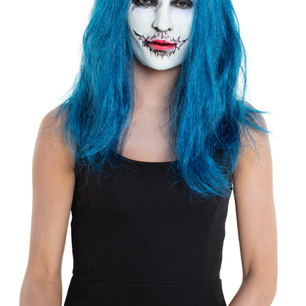 Masque d'Halloween Femme effrayante