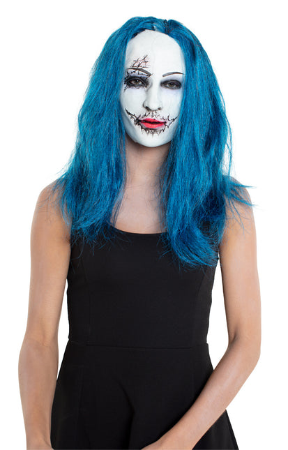 Masque d'Halloween Femme effrayante