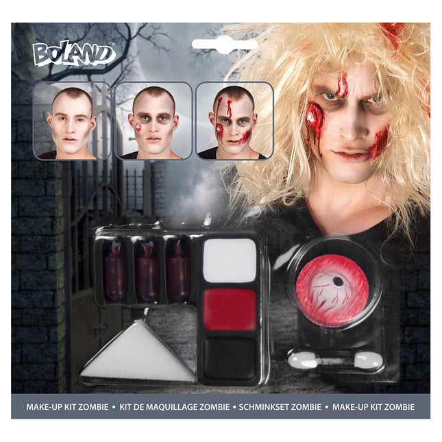 Set de maquillage d'Halloween Zombie