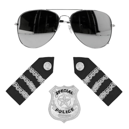 Ensemble d'accessoires Police 3 pièces