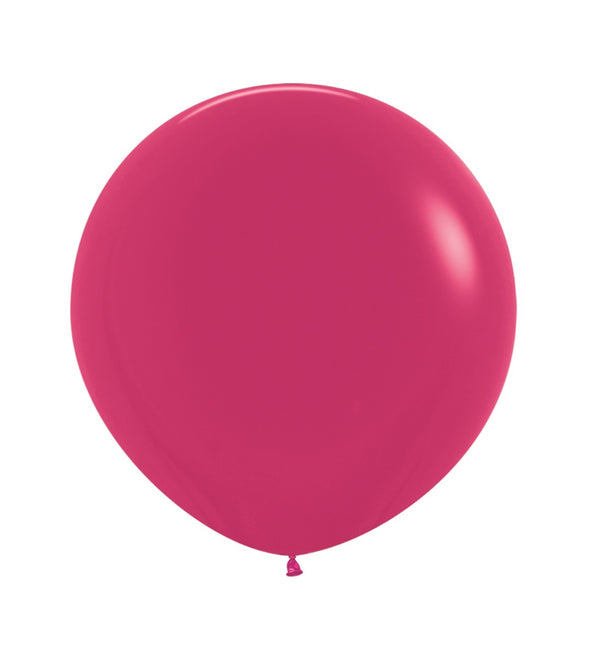 Ballons Framboise 61cm 10pcs