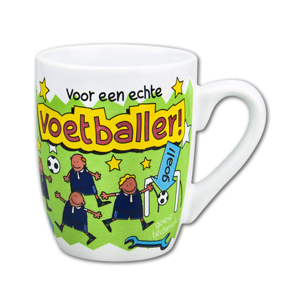 Mug footballeur 12cm