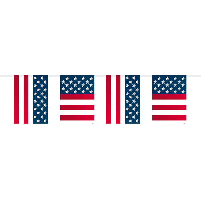 Ligne de drapeau Usa Party 10m