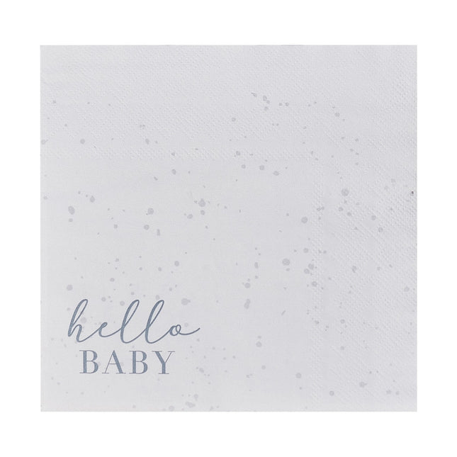 Serviettes Hello Baby 16.5cm 16pcs