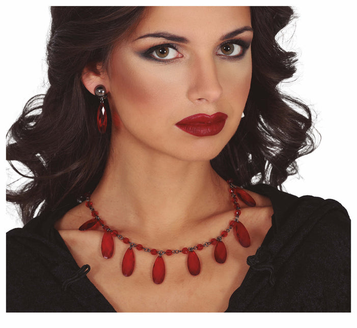 Rouge Ensemble d'accessoires Rubis