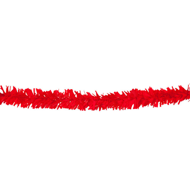 Guirlande rouge ignifugée 10m