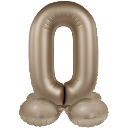 0 Year Figure Balloon Gold 72cm