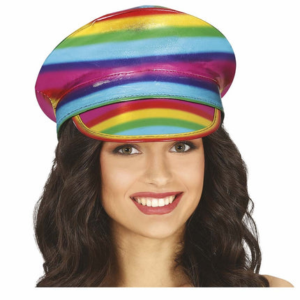 Casquette colorée