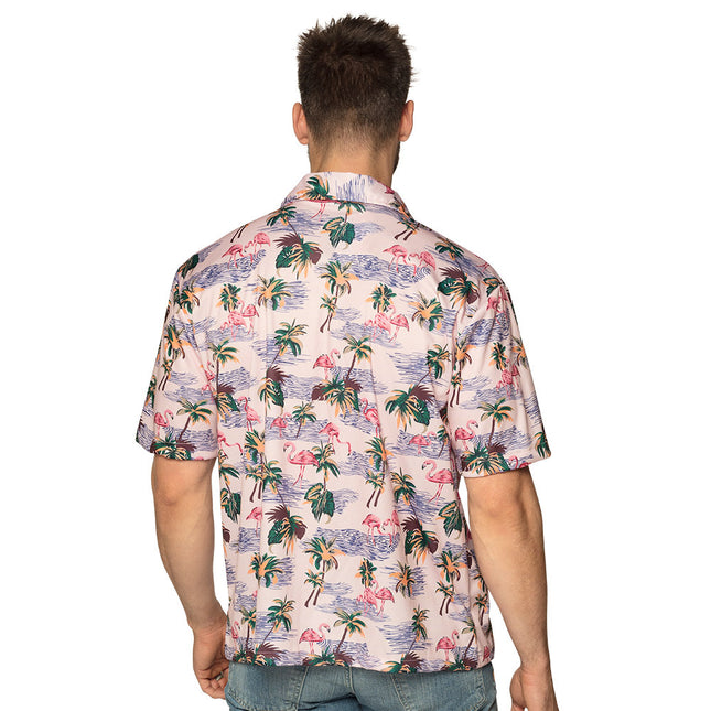 Chemise flamant rose Hommes