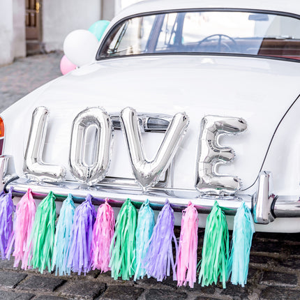 Set de décoration de voiture Wedding Love