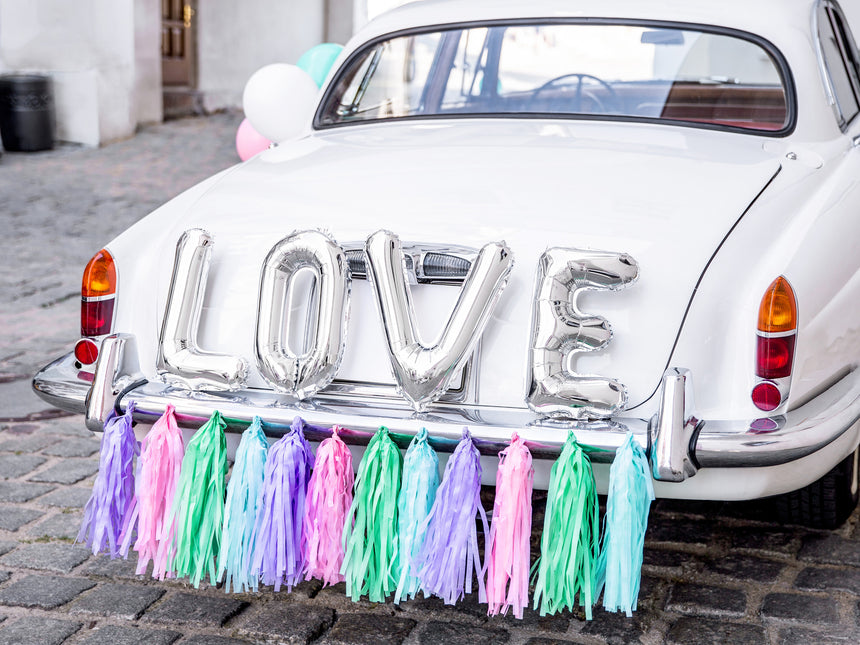 Set de décoration de voiture Wedding Love