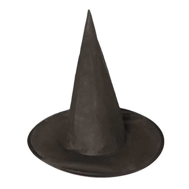 Chapeau de sorcière d'Halloween Noir