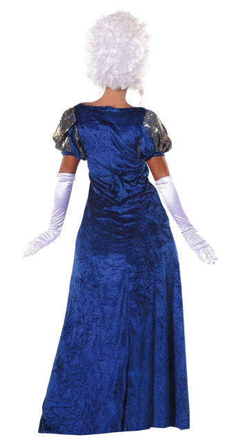 Robe médiévale Blue Ladies Medieval Dress