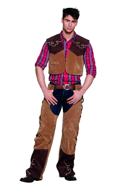 Costume de cow-boy marron