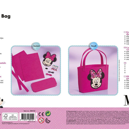 Ensemble de fabrication de sacs Minnie Mouse