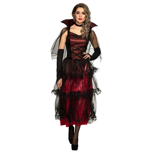 Halloween Costume de Vampire Dames Rouge