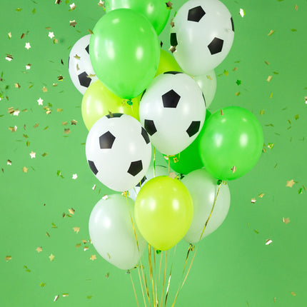 Ballons Football 30cm 6pcs