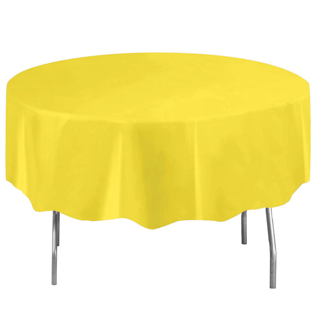 Nappe jaune ronde 2.13m