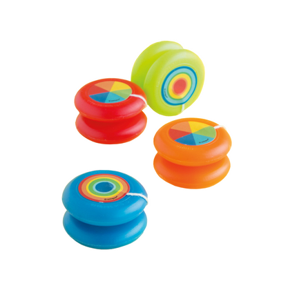 Yoyos colorés 4.1cm 4pcs