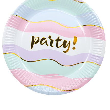 Assiettes Party Large 23cm 8pcs