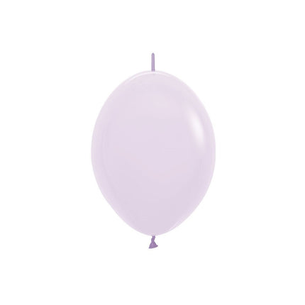 Ballons Pastel Mat Lilas 15cm 50pcs